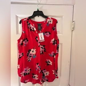 Short sleeve blouse, size XL